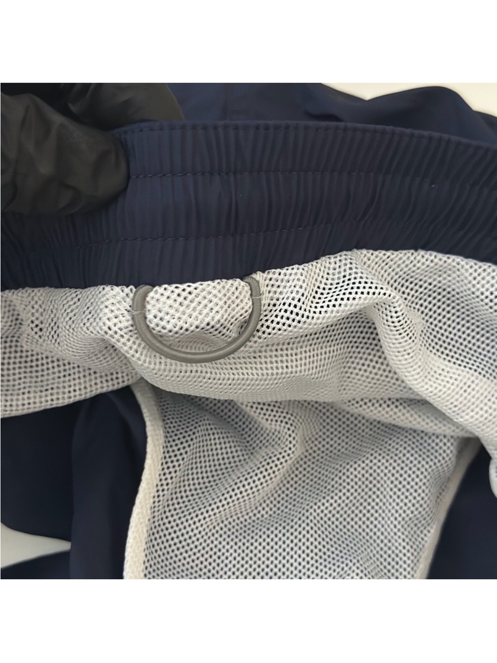 $800 Brunello Cucinelli Navy Swim Trunks Shorts XXL Blue Luxury Italy - Picture 9 of 15